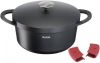 Tefal Trattoria Braadpan Gietaluminium Ø 24 Cm Zwart online kopen